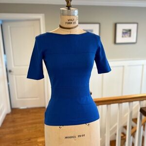 Ann Taylor Cobalt Blue Women's Top, size XS.